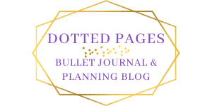 Dotted Pages Bullet Journal Blog